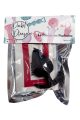 Plug Anal Silicone Noir XS Pocket Pleasure 1 dosette de lubrifiant