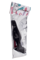Plug Anal Noir en Silicone M avec Ventouse Taille M 11,3 cm Pocket Pleasure 1 dosette de lubrifiant