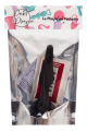Plug Anal Noir en Silicone S avec Ventouse Taille S 10,5 cm Pocket Pleasure 1 dosette de lubrifiant
