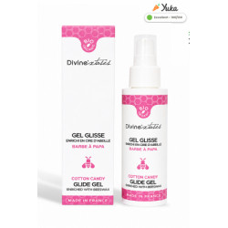 Lubrifiant Bio Barbe à Papa 100ml Divinexstases