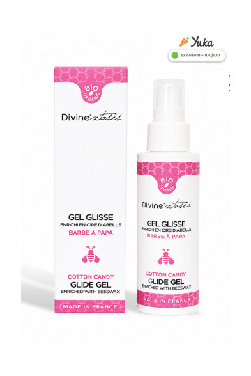 Lubrifiant Bio Barbe à Papa 100ml Divinexstases