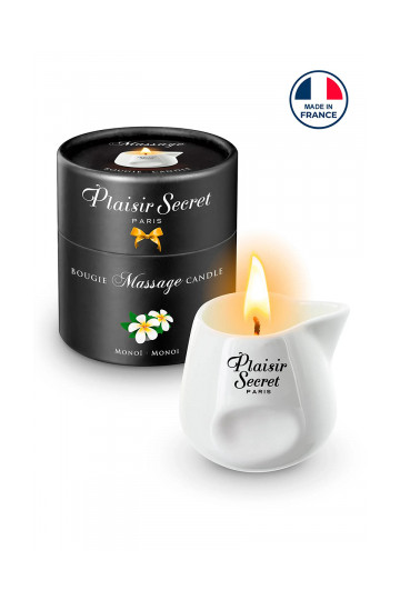 Bougie de Massage Gourmande Monoi 