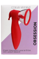 OBSESSION — Pompe Stimulatrice Vulve Tétons avec Langue Vibrante |Coeur Ardent
