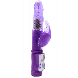 Vibromasseur Rabbit Violet Rotation Vibration 36 Modes 