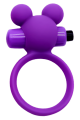 Anneau Vibrant Ourson Violet 1 dosette de lubrifiant — Pocket Pleasure