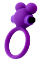 Anneau Vibrant Ourson Violet 1 dosette de lubrifiant — Pocket Pleasure