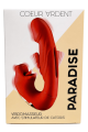 PARADISE — Vibromasseur avec Stimulateur de Clitoris | Coeur Ardent