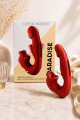 PARADISE — Vibromasseur avec Stimulateur de Clitoris | Coeur Ardent