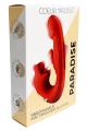 PARADISE — Vibromasseur avec Stimulateur de Clitoris | Coeur Ardent