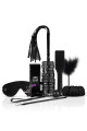 Coffret BDSM Fetish Black Fantasy 10 Accessoires 