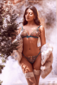 Ensemble Vert Aurore Soutien-Gorge Brodé Transparent & String 2 Pièces Mapalé