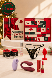 Calendrier de l’Avent Coquin érotique 24 Surprises Couple Hétéro CALENDRIER