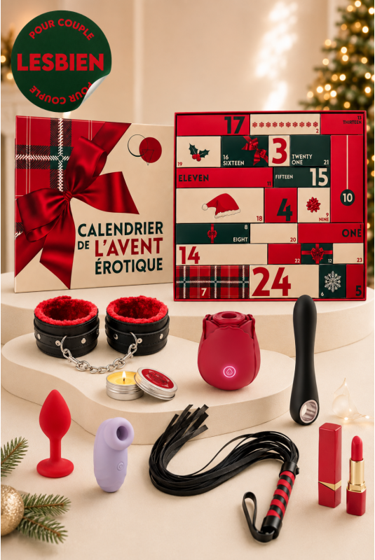 Calendrier de l’Avent Coquin érotique 24 Surprises Couple Lesbien