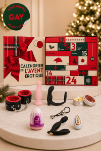 Calendrier de l’Avent érotique Coquin 24 Surprises Couple Gay CALENDRIER
