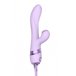 Vibro Rabbit 3 en 1 Purple Sucker