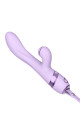 Vibro Rabbit 3 en 1 Purple Sucker