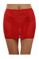Mini Jupe Noire Rayé Semi Transparente