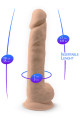 Gode XXL double densité 38 x 6 cm - SilexD