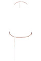 Top Métal Doré Rose Cotelli Accessoires