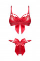 Ensemble Rubans Cadeaux Rouge 2 Pièces Obsessive