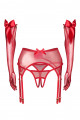 Ensemble Rubans Cadeaux Rouge 3 Pièces