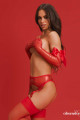 Ensemble Rubans Cadeaux Rouge 3 Pièces