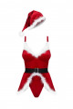 Costume Mère Noêl Hot Santa 3 Pièces