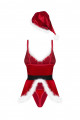 Costume Mère Noêl Hot Santa 3 Pièces