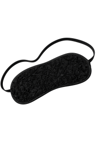 Bandeau Noir avec Fleurs en Tissu Relief Dreamy Fetish