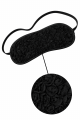 Bandeau Noir avec Fleurs en Tissu Relief Dreamy Fetish