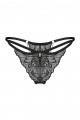 String Dentelle Chic Matildea Noir Obsessive