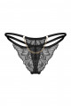 String Dentelle Chic Matildea Noir Obsessive