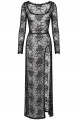 Robe Longue Dentelle Transparente One More Kiss