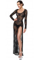 Robe Longue Dentelle Transparente One More Kiss