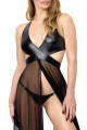 Robe Longue Fendue Fetish Libertine