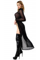 Robe Longue Transparente Ouverte à Laçage Do Not Disturb