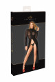 Robe Longue Transparente Ouverte à Laçage Do Not Disturb