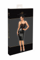 Robe Mi Longue Club Wear Ouverte à Laçage Haut Transparent Bas Fetish Do Not Disturb