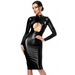 Robe Mi Longue Fetish Dark Affair