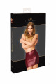 Mini Jupe Affair Fetish Bordeaux Powerwetlook