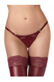 String Dentelle Bordeaux Masquerade