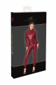 Combinaison Fetish Dark Romance Triple ZiP Bordeaux
