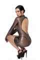 Mini Robe Transparente Club Libertin Manches longues Moondust