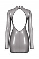 Mini Robe Transparente Club Libertin Manches longues Moondust