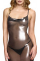 Robe longue Transparente Argentée Moondust
