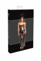 Robe longue Transparente Argentée Moondust