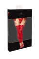 Bas Autofixants Dentelle Rouge Transparente Plaything