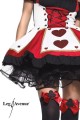 Costume Valentine Poker Girl Sexy Dame de Coeur Leg Avenue