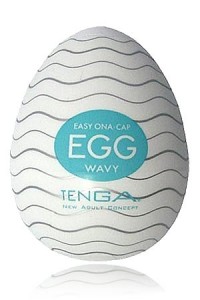 Oeuf Masturbation pour Homme Egg Wavy by Tenga Tenga