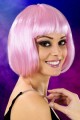 Perruque Cheveux Courts Rose